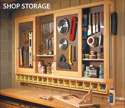 Woodsmith Wall-Mounted Tool Storage Plan